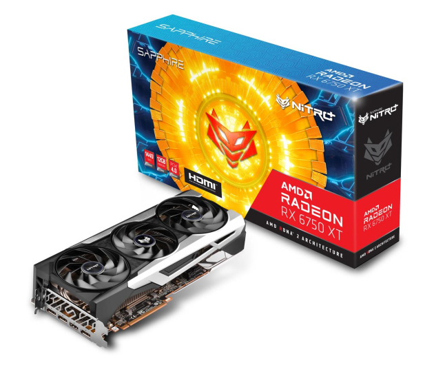 Sapphire Radeon RX 6750 XT NITRO GAMING OC 12GB GDDR6 - 747779 - zdjęcie